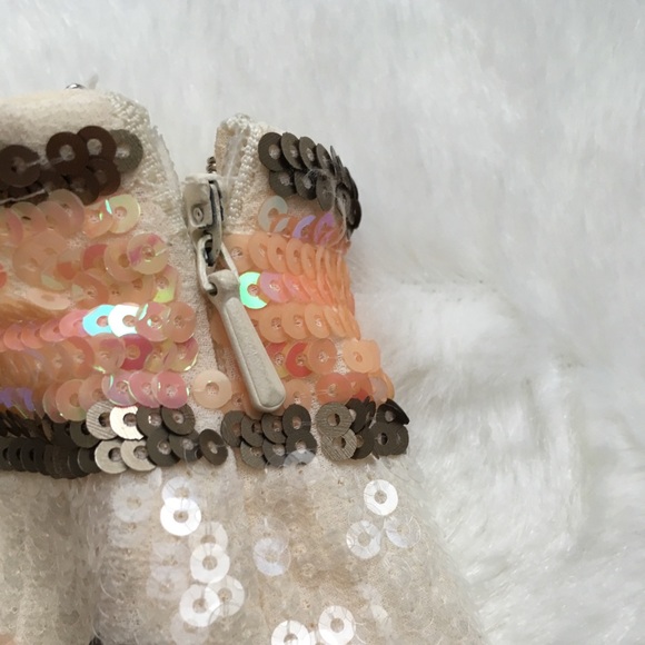 Aztec Style Sequin Mini Skirt Small - Picture 5 of 5